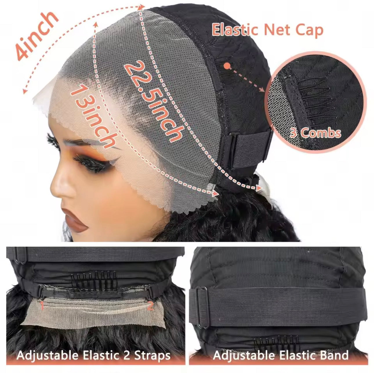 18” Burmese Curly Wig