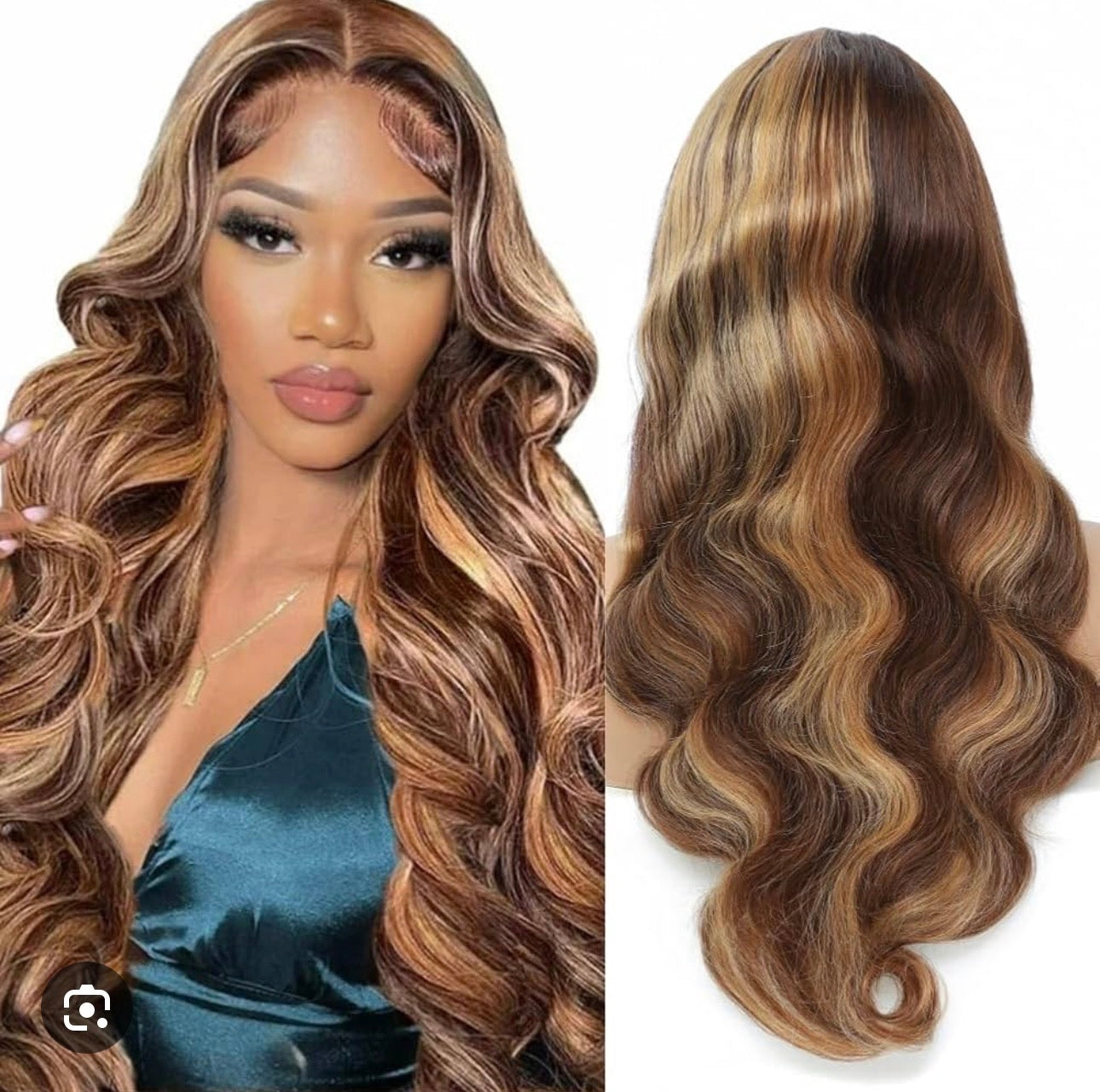 ✨ 24” Body Wave Wig – 4x4 Glueless Honey Blonde (180%)