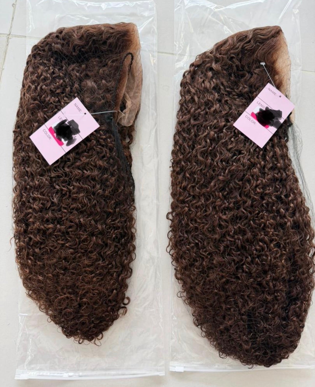 Glueless 24” Jerry Curly Wig