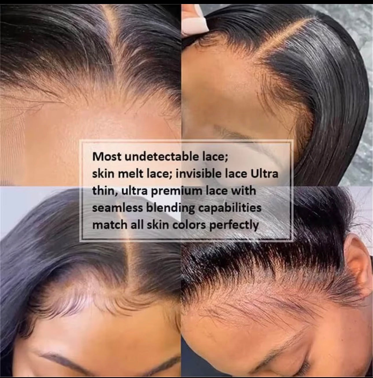 26” Straight Wig – 13x4 Black (180%)